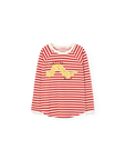 [The Animals Observatory]   ANTEATER KID LONG SLEEVE T-SHIRT RAW WHITE