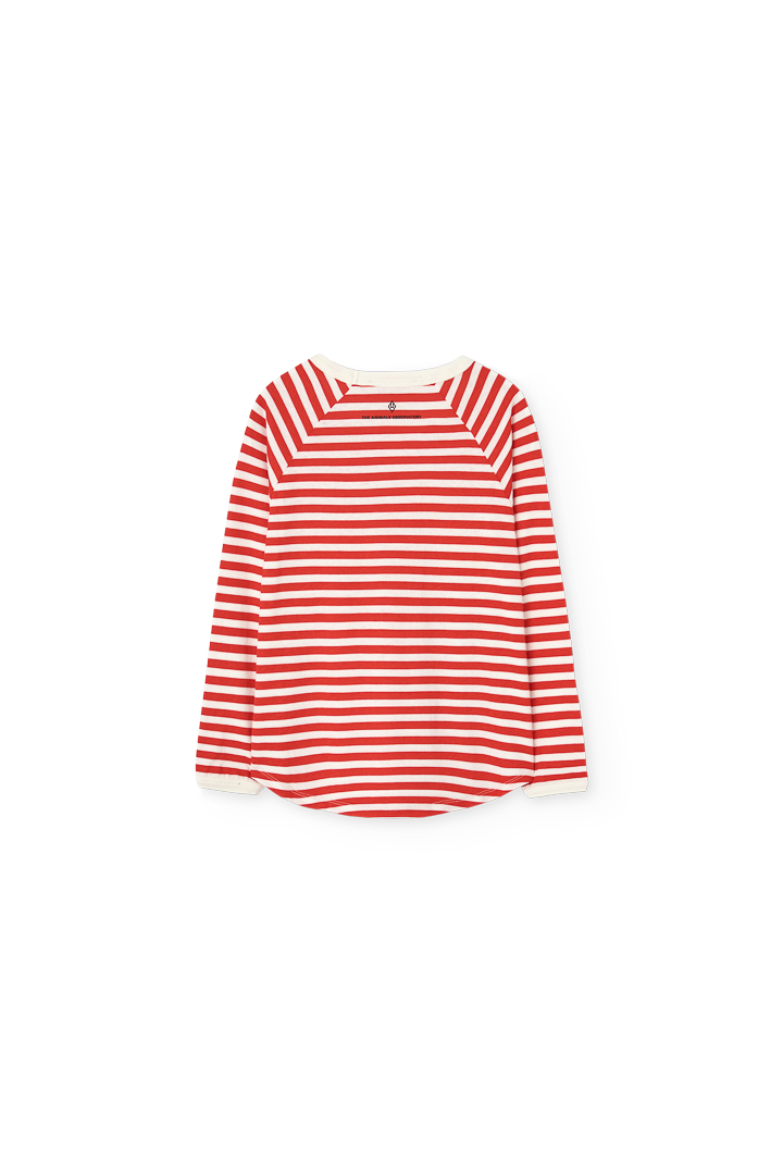 [The Animals Observatory]   ANTEATER KID LONG SLEEVE T-SHIRT RAW WHITE