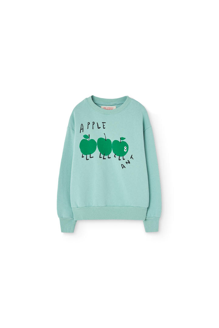 [The Animals Observatory]   BEAR KID SWEATSHIRT GREEN