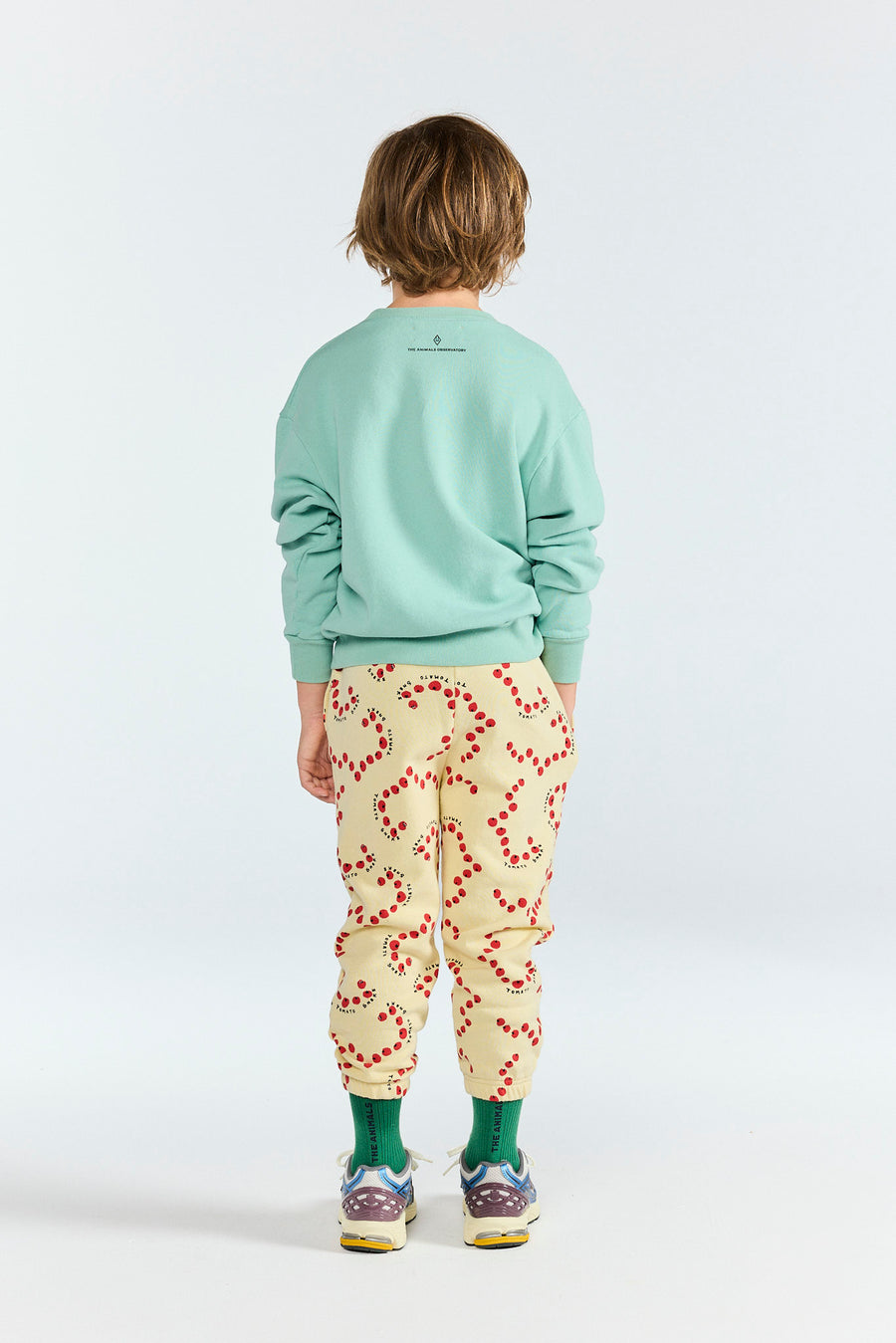 [The Animals Observatory]   BEAR KID SWEATSHIRT GREEN