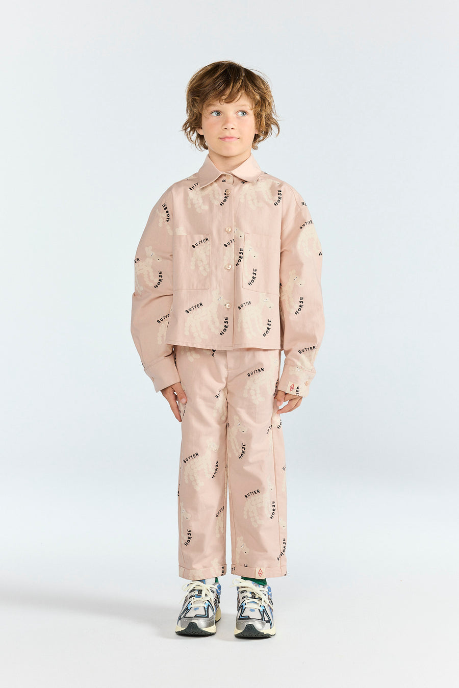 [The Animals Observatory]   CAMEL KID PANTS PINK