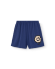 [The Animals Observatory]   MOLE KID BERMUDA SHORTS DEEP BLUE
