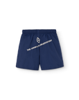 [The Animals Observatory]   PUPPY KID SHORTS DEEP BLUE