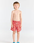[The Animals Observatory]   PUPPY KID SHORTS RED