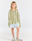 [The Animals Observatory]   WOLF KID SHIRT SOFT YELLOW