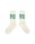 [The Animals Observatory]   SNAIL KID SOCKS GREEN