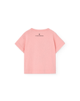 [The Animals Observatory]   PANGOLIN BABY T-SHIRT SOFT PINK