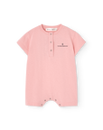 [The Animals Observatory]   GOOSE BABY JUMPSUIT SOFT PINK