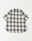 [East End Highlanders]   Banded Collar Pull Over SS Shirt
