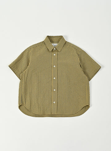 [East End Highlanders]   Regular Collar Gingham Shirt