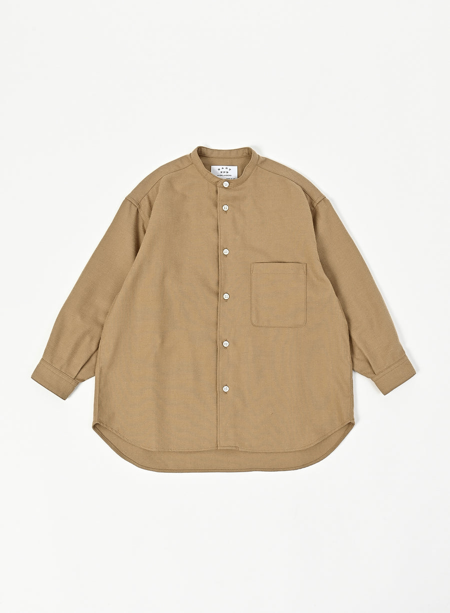 [East End Highlanders]   Band Collar Shirt
