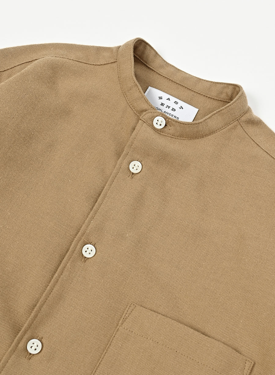 [East End Highlanders]   Band Collar Shirt