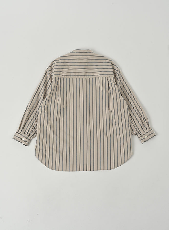 [East End Highlanders]   Banded Collar LS Shirt