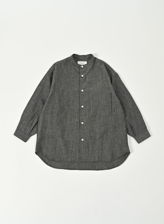 [East End Highlanders]   Band Collar Shirt