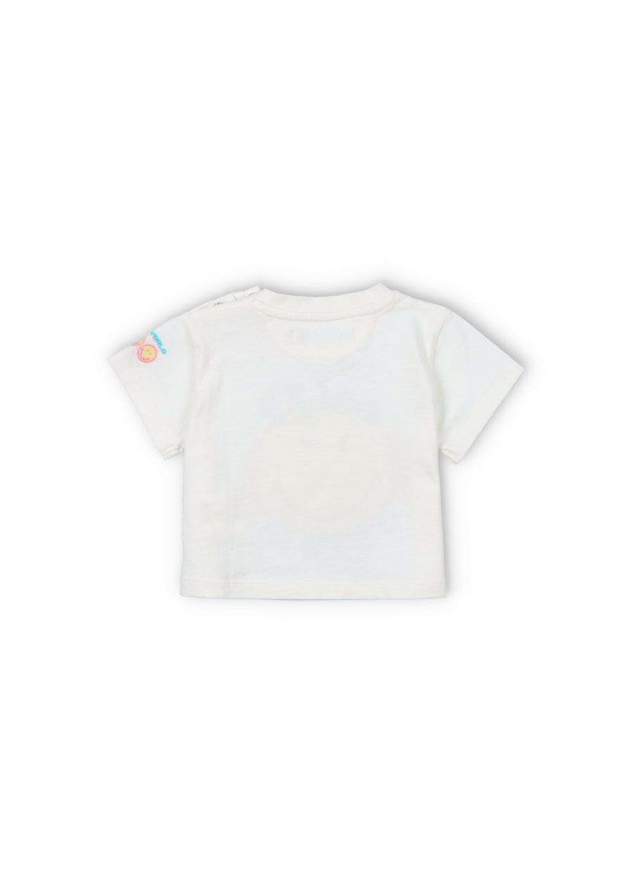 [The New Society]   Smiley Baby T-shirt Salty Water