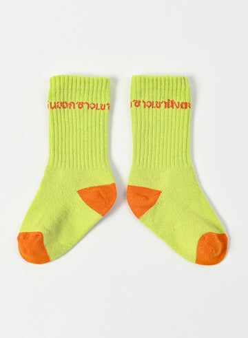 [East End Highlanders]   Lettered Socks