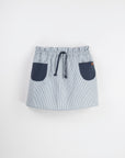 [Popelin]   Taupe corduroy midi Bermuda shorts