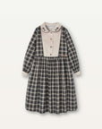 [Popelin]   dress with embroidered baby collar
