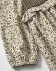 [Popelin]   dress with knitted yoke