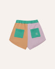 [The Campamento]   Color Block Shorts