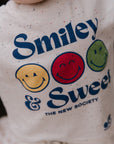 [The New Society]   Smiley Baby T-Shirt Smiley Multicolor