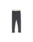 [The New Society]   TNS Rib Legging Galactic Grey Melange