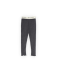 [The New Society]   TNS Rib Legging Galactic Grey Melange