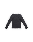 [The New Society]   TNS Rib Tee Galactic Grey Melange