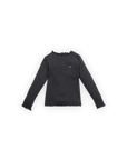 [The New Society]   TNS Rib Tee Galactic Grey Melange