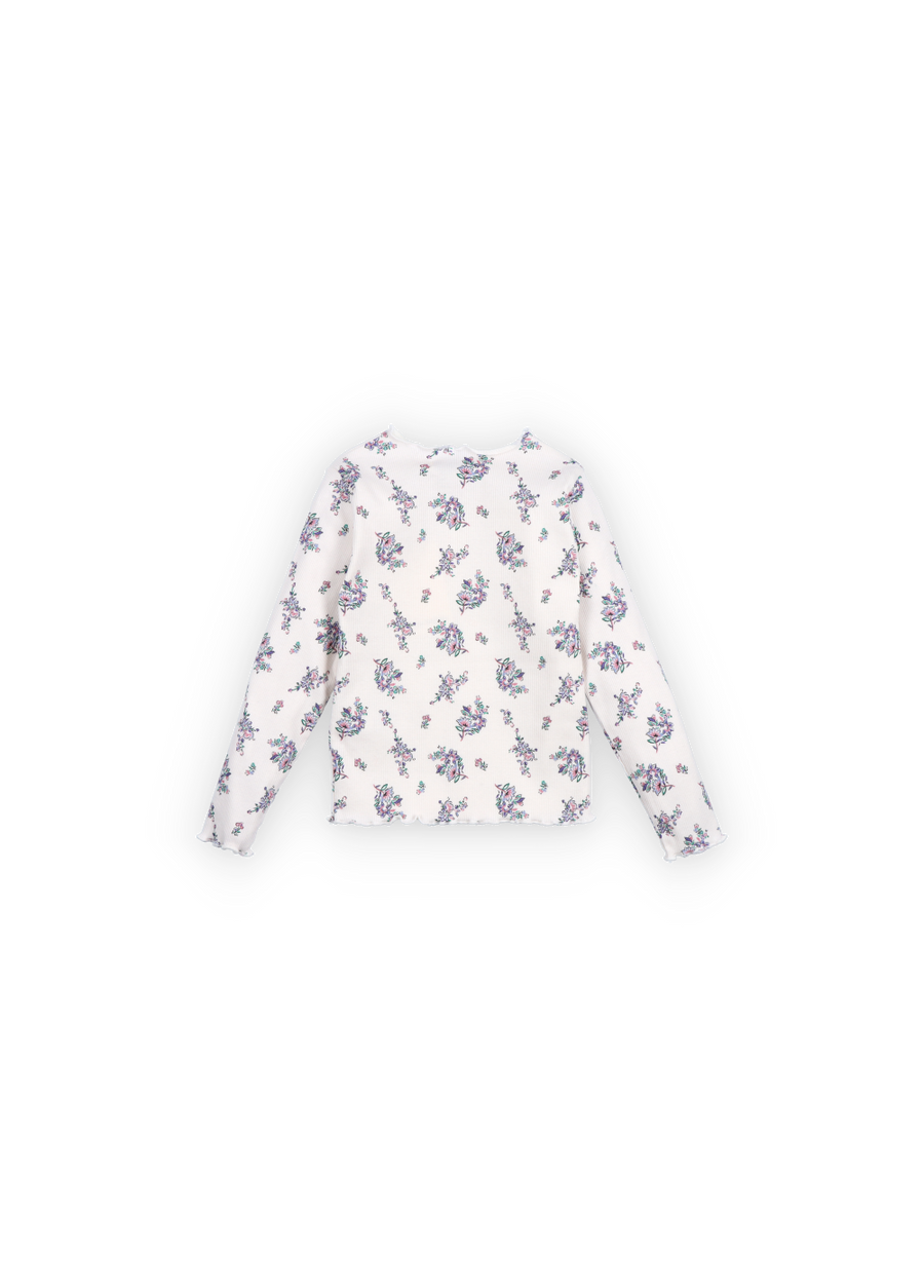[The New Society]   TNS Rib Tee Emma Print