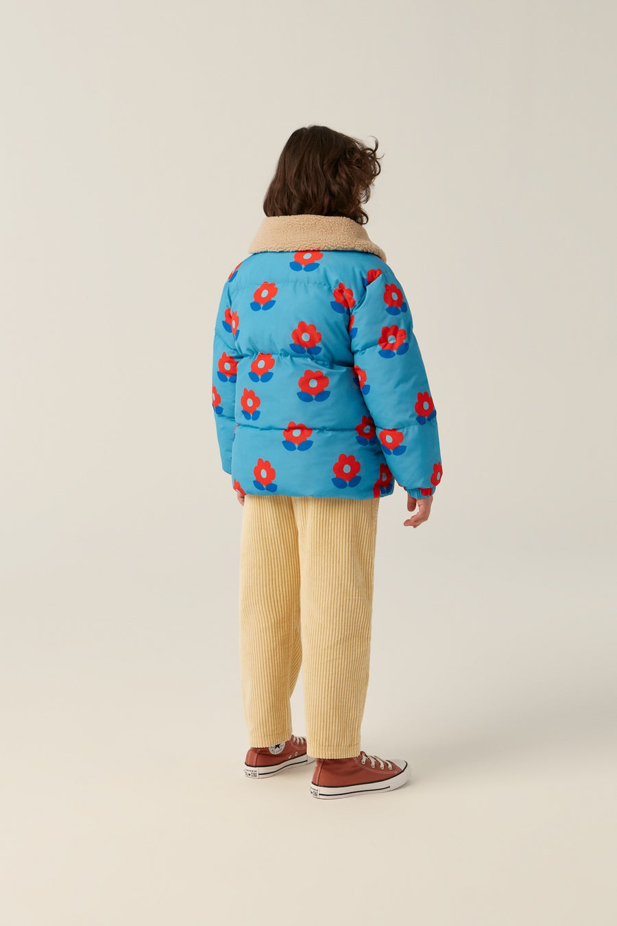 [The Campamento]   BIG FLOWERS PUFFER JACKET