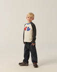 [The Campamento]  SQUIRRELS COLOR BLOCK TSHIRT