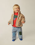 [The Campamento]   ECRU TEDDY BABY JACKET