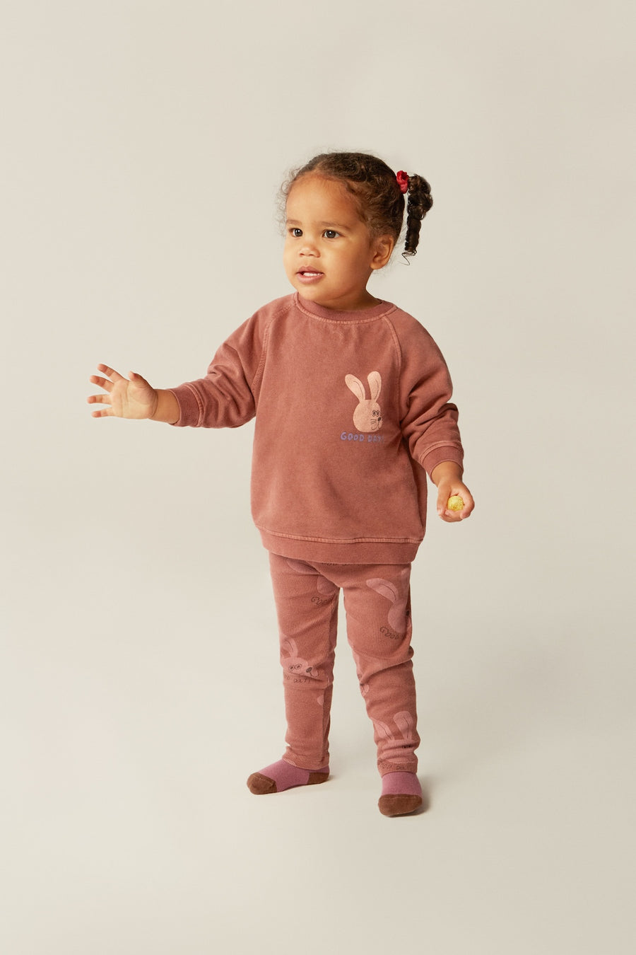 [The Campamento]   RABBITS BROWN BABY LEGGINGS
