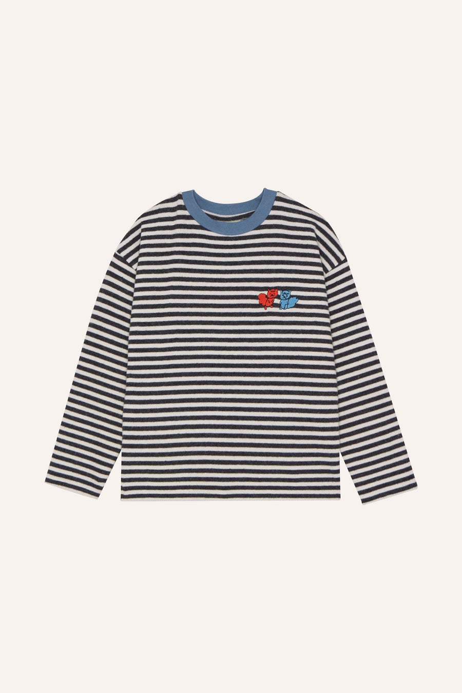 [The Campamento]   BICOLOR STRIPES TSHIRT
