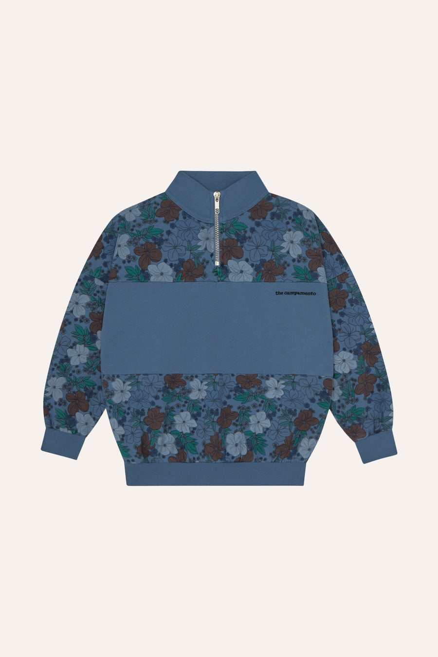 [The Campamento]   MULTICOLOR FLOWERS SWEATSHIRT