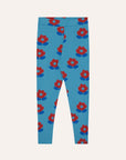 [The Campamento]   BIG FLOWERS BLUE LEGGINGS