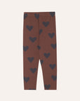 [The Campamento]   HEARTS BROWN LEGGINGS