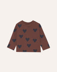 [The Campamento]   HEARTS BROWN BABY TSHIRT