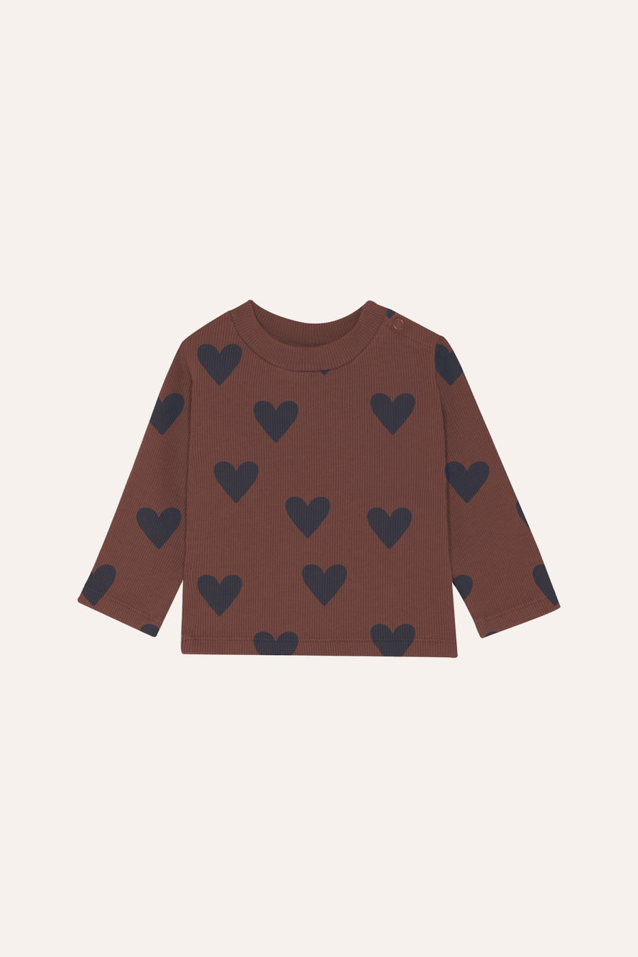 [The Campamento]   HEARTS BROWN BABY TSHIRT