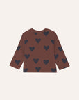 [The Campamento]   HEARTS BROWN BABY TSHIRT