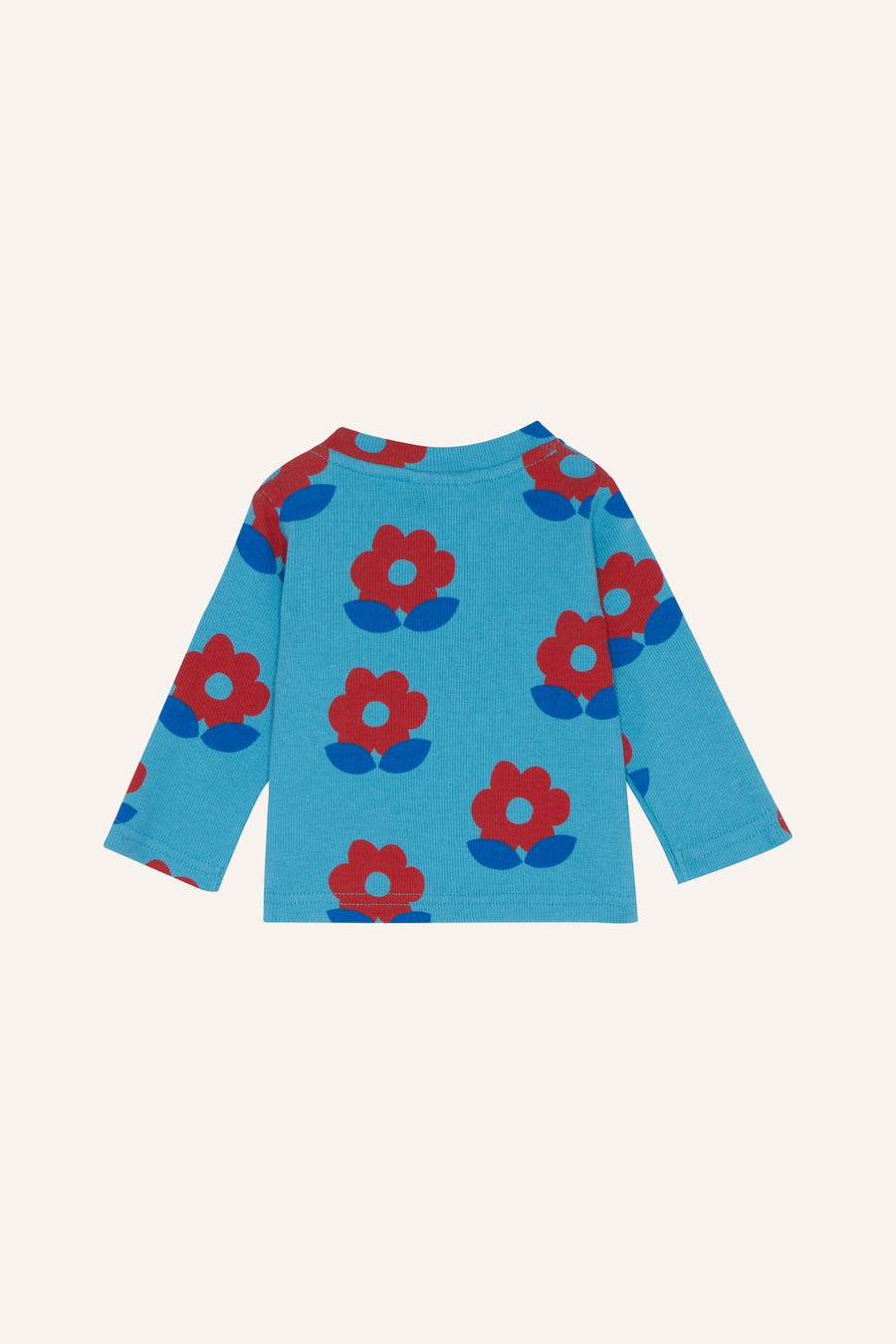 [The Campamento]   BIG FLOWERS BLUE BABY TSHIRT