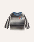 [The Campamento]   BICOLOR STRIPES BABY TSHIRT
