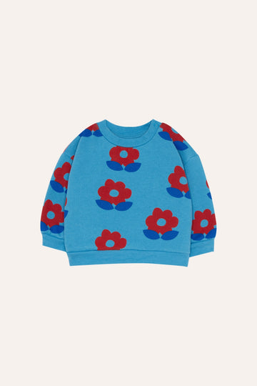 [The Campamento]   BIG FLOWERS BABY SWEATSHIRT