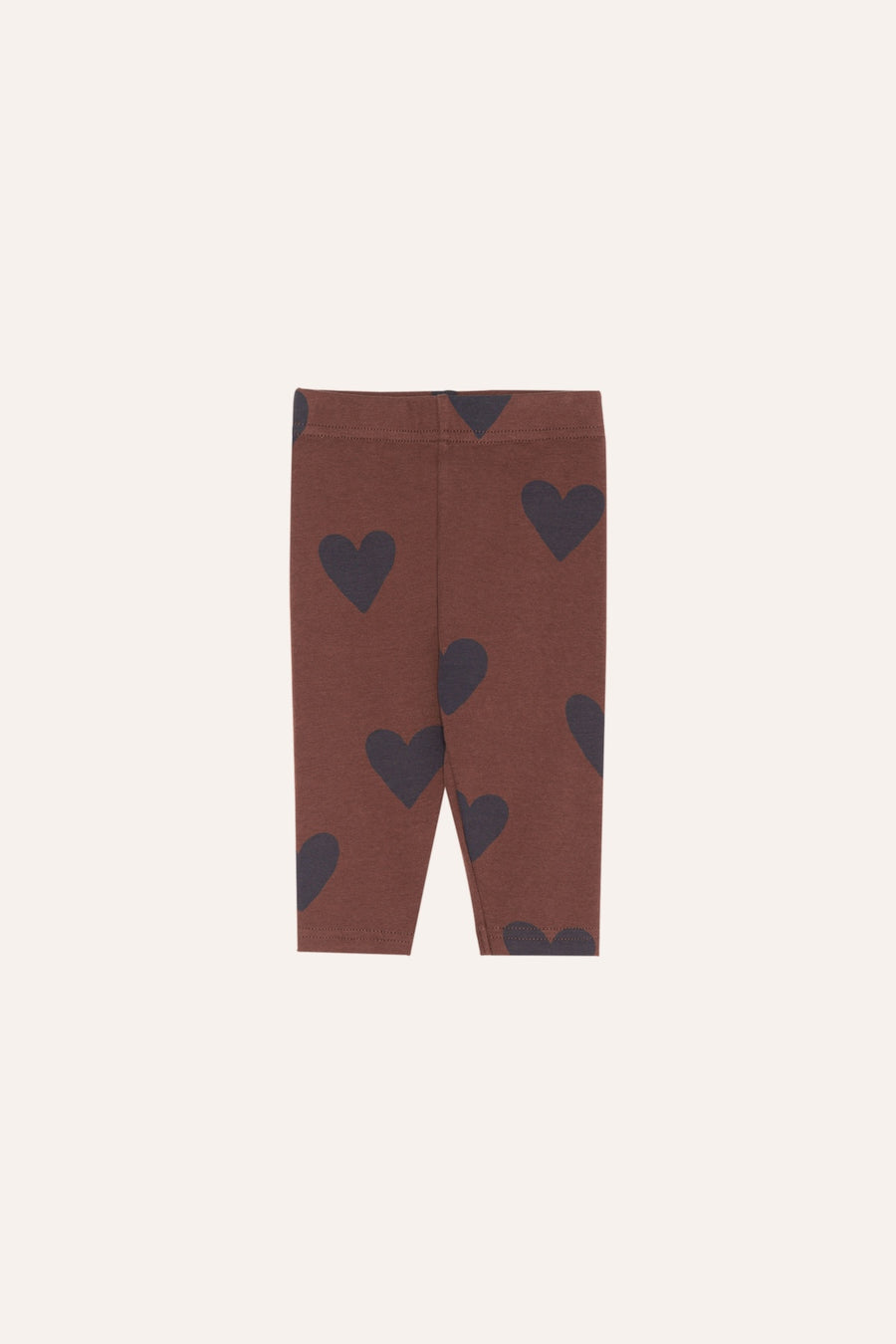 [The Campamento]   HEARTS BROWN BABY LEGGINGS