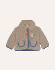 [The Campamento]   ECRU TEDDY BABY JACKET
