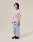 [The Campamento]   Bicolor Stripes Tshirt