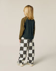 [The Campamento]   Grey Color Block Tshirt