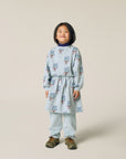[The Campamento]   Bouquets Light Blue Dress