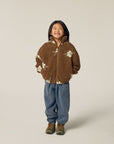 [The Campamento]   Flowers Teddy Jacket